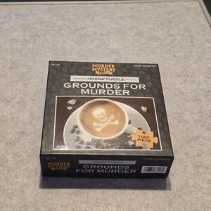 Grounds For Murder - Mystery Solving Puzzle